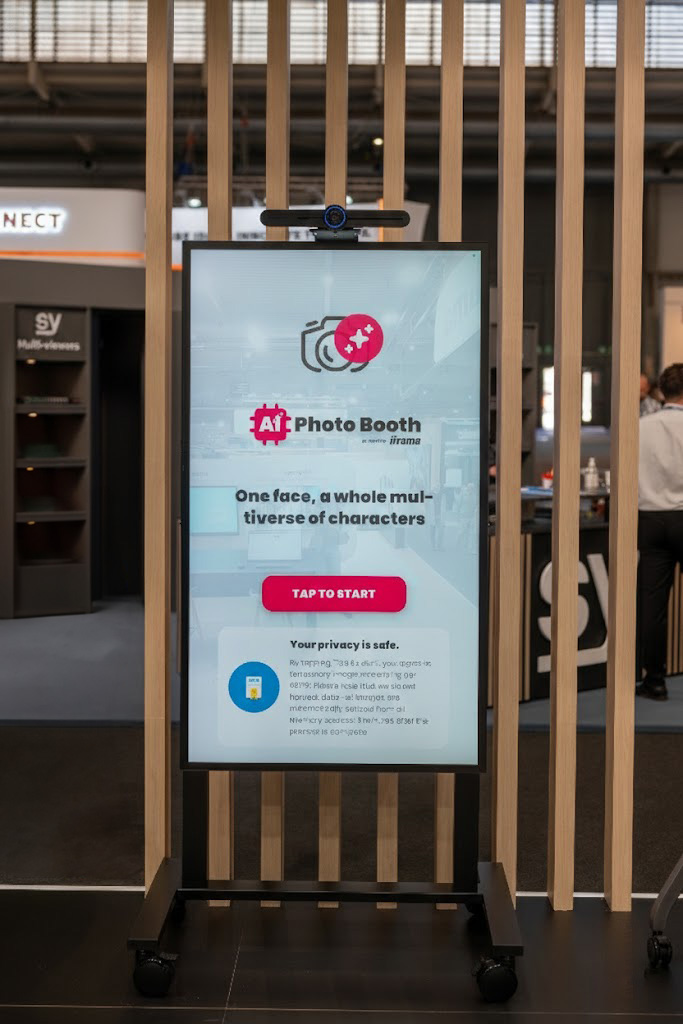 Photo booth – product showcase