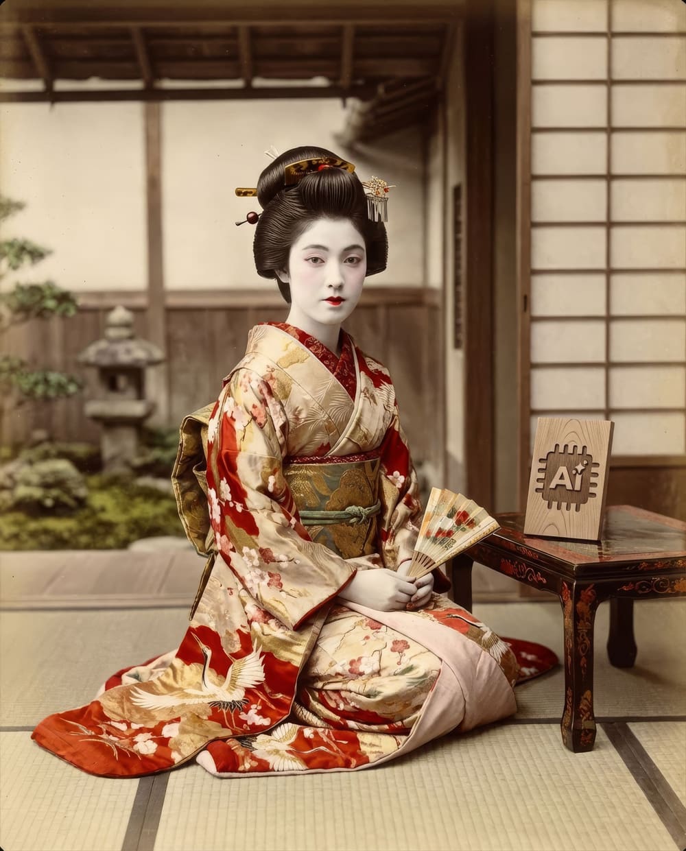 Japanese Geisha style